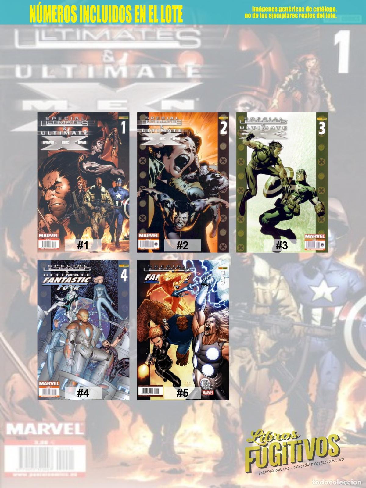 C&oacute;mics: SPECIAL ULTIMATES 1 A 5. COMPLETA. Panini, 2005 - Foto 3