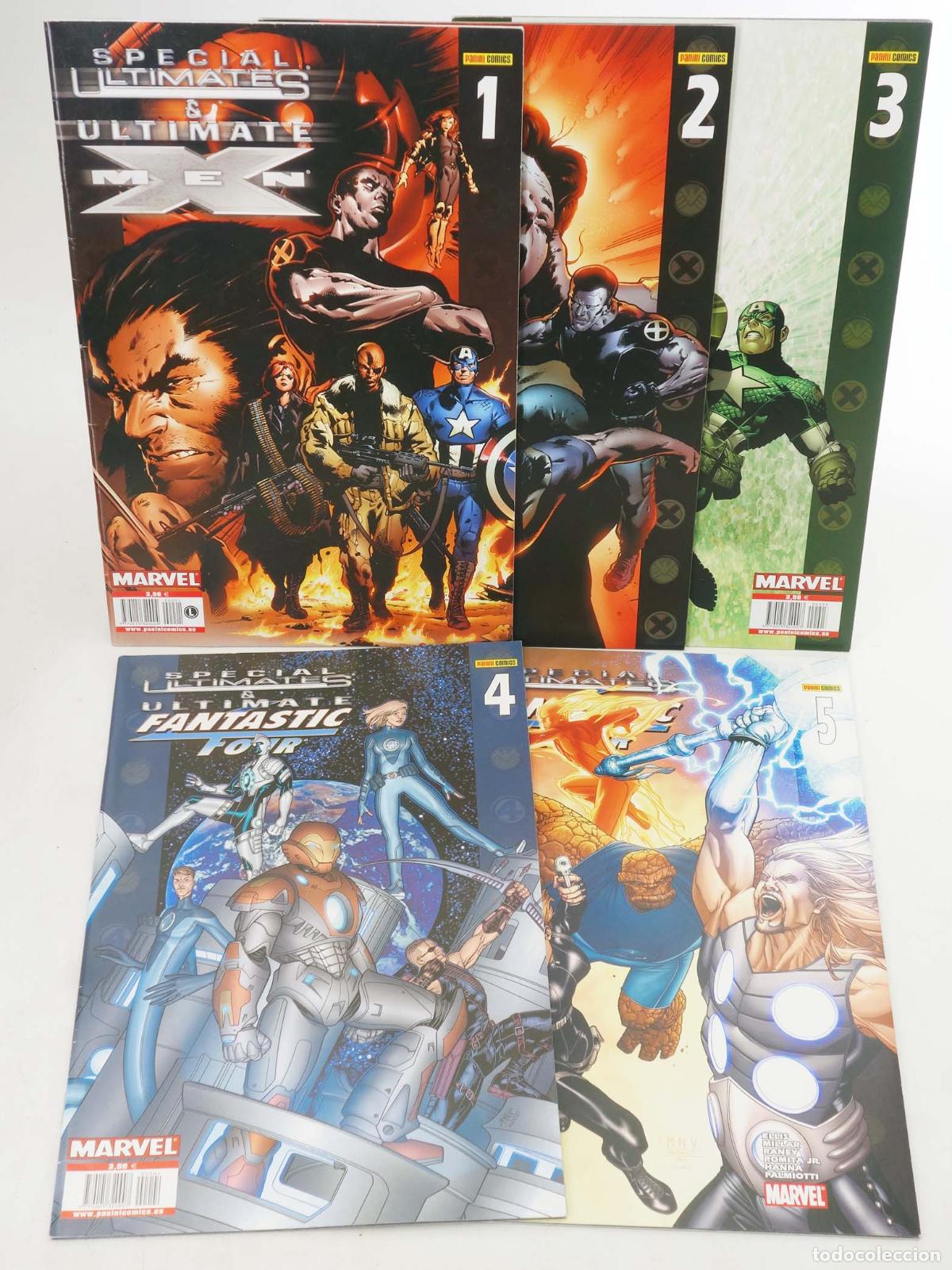 C&oacute;mics: SPECIAL ULTIMATES 1 A 5. COMPLETA. Panini, 2005