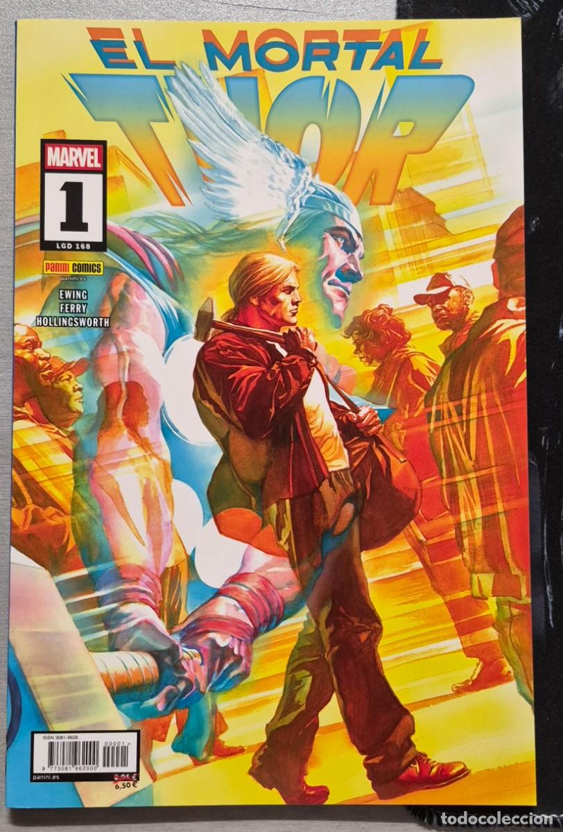C&oacute;mics: EL MORTAL THOR VOL 9 N&ordm; 1 / 168 / MARVEL - PANINI - Foto 1