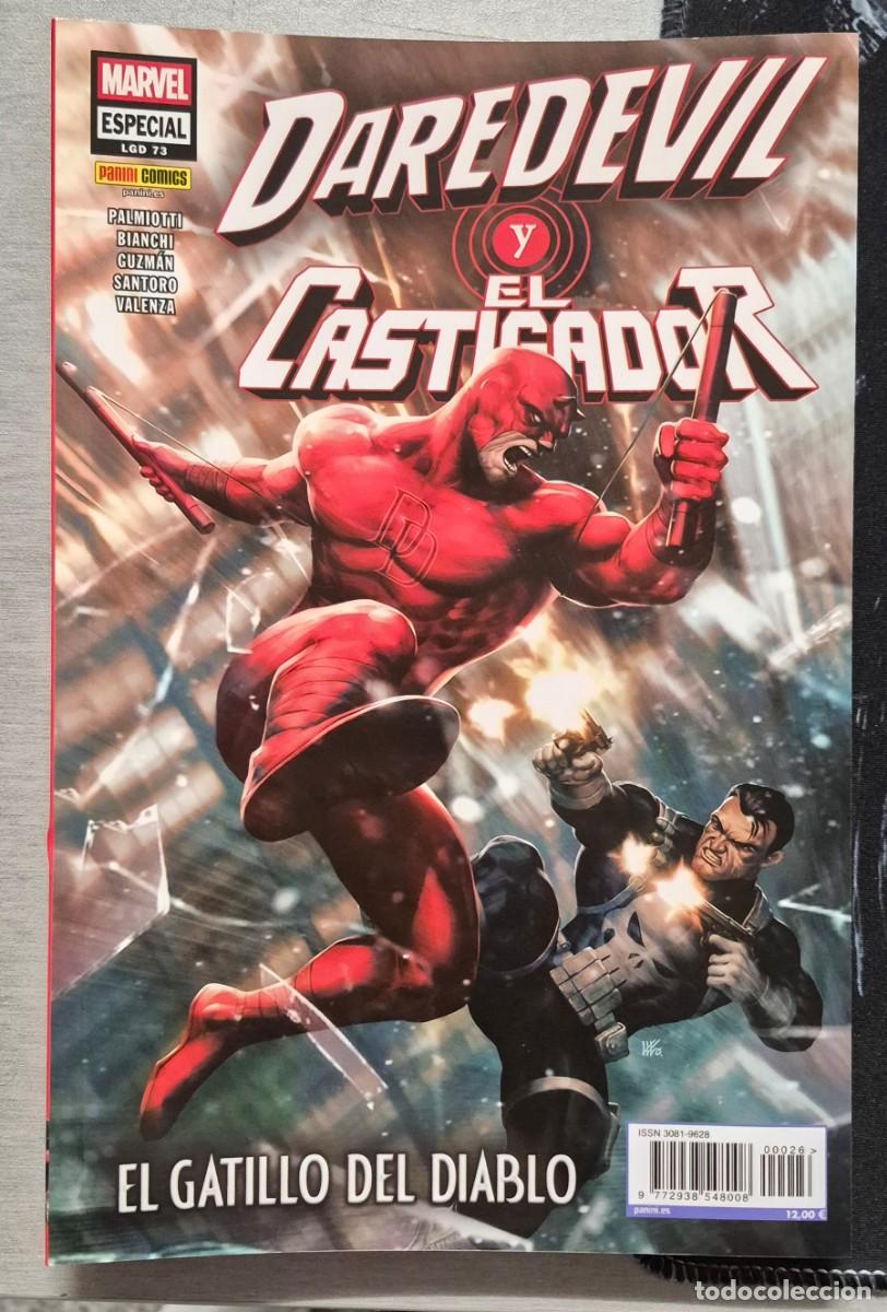 C&oacute;mics: DAREDEVIL Y CASTIGADOR N&ordm; 26 / 73 ESPECIAL / PALMIOTTI / MARVEL - PANINI