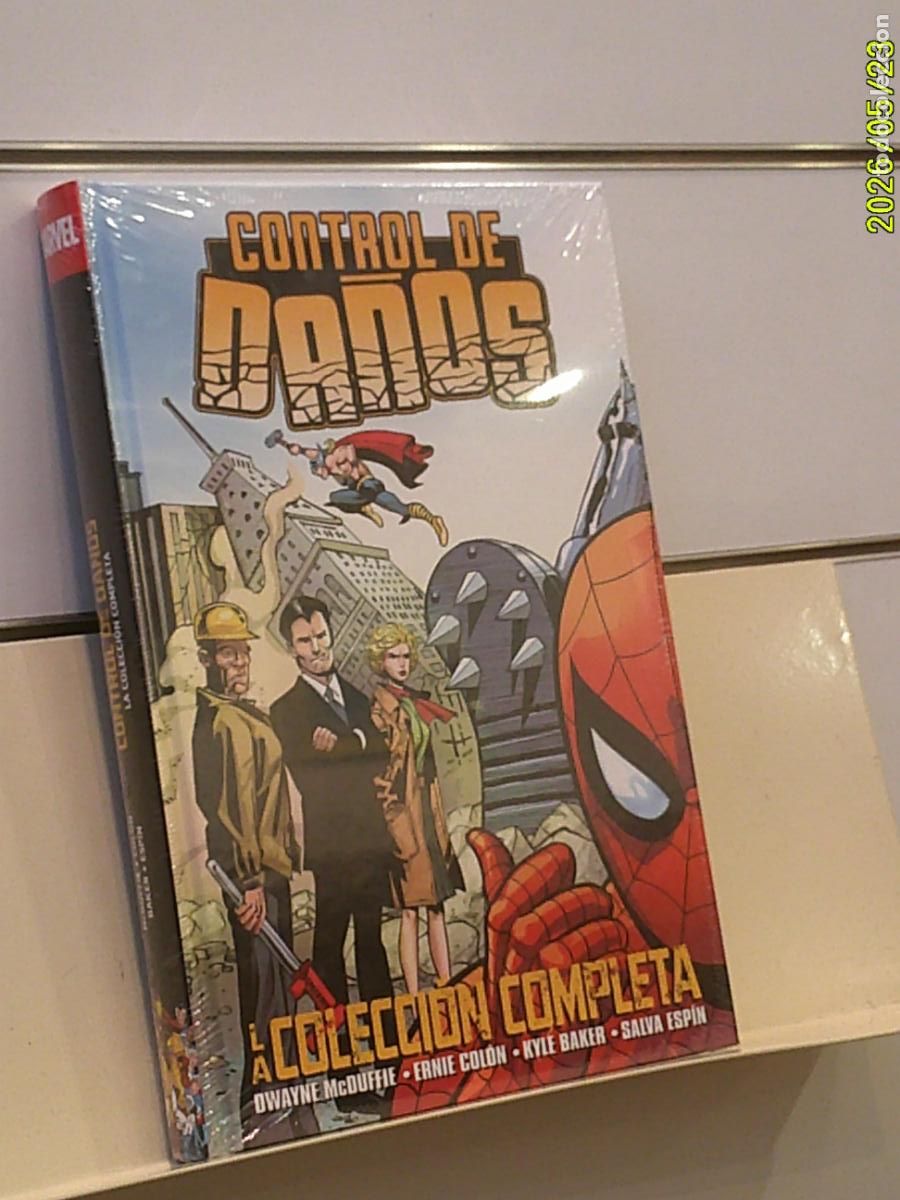 C&oacute;mics: CONTROL DE DA&Ntilde;OS LA COLECCION COMPLETA TOMO TAPA DURA MARVEL - PANINI