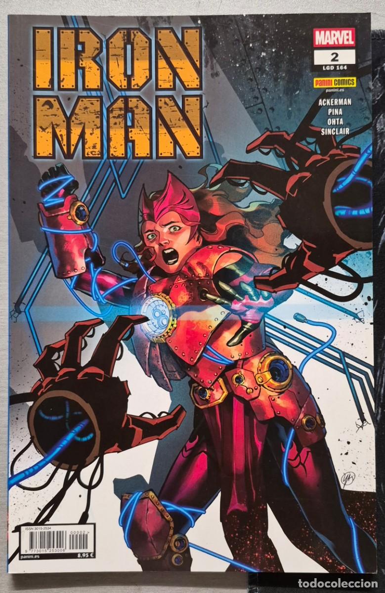 C&oacute;mics: EL INVENCIBLE IRON MAN N&ordm; 2 / 164 / ACKERMAN - OHTA - MARVEL / PANINI