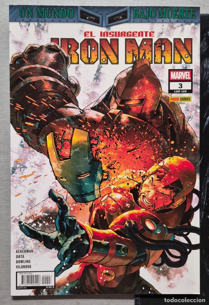 C&oacute;mics: EL INVENCIBLE IRON MAN N&ordm; 3 / 165 / ACKERMAN - OHTA - MARVEL / PANINI