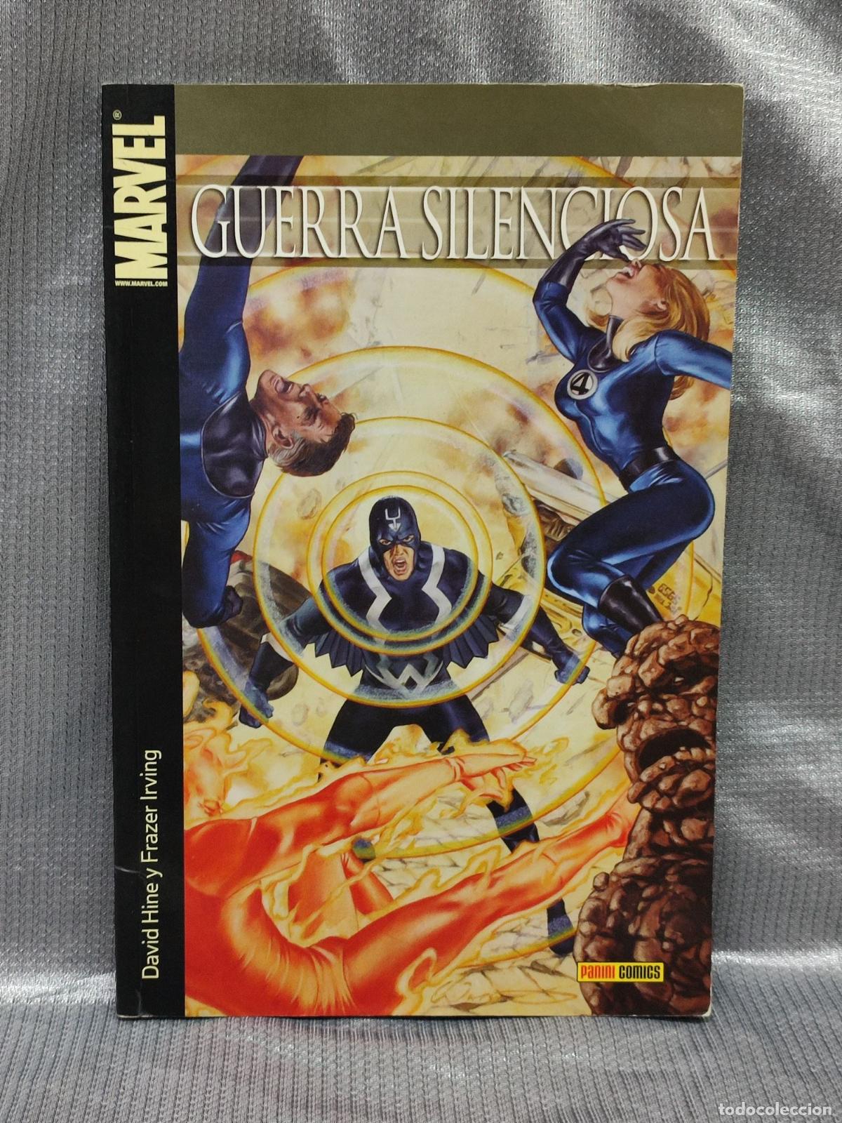 C&oacute;mics: GUERRA SILENCIOSA. DAVID HINE, FRAZER IRVING. PANINI MARVEL.