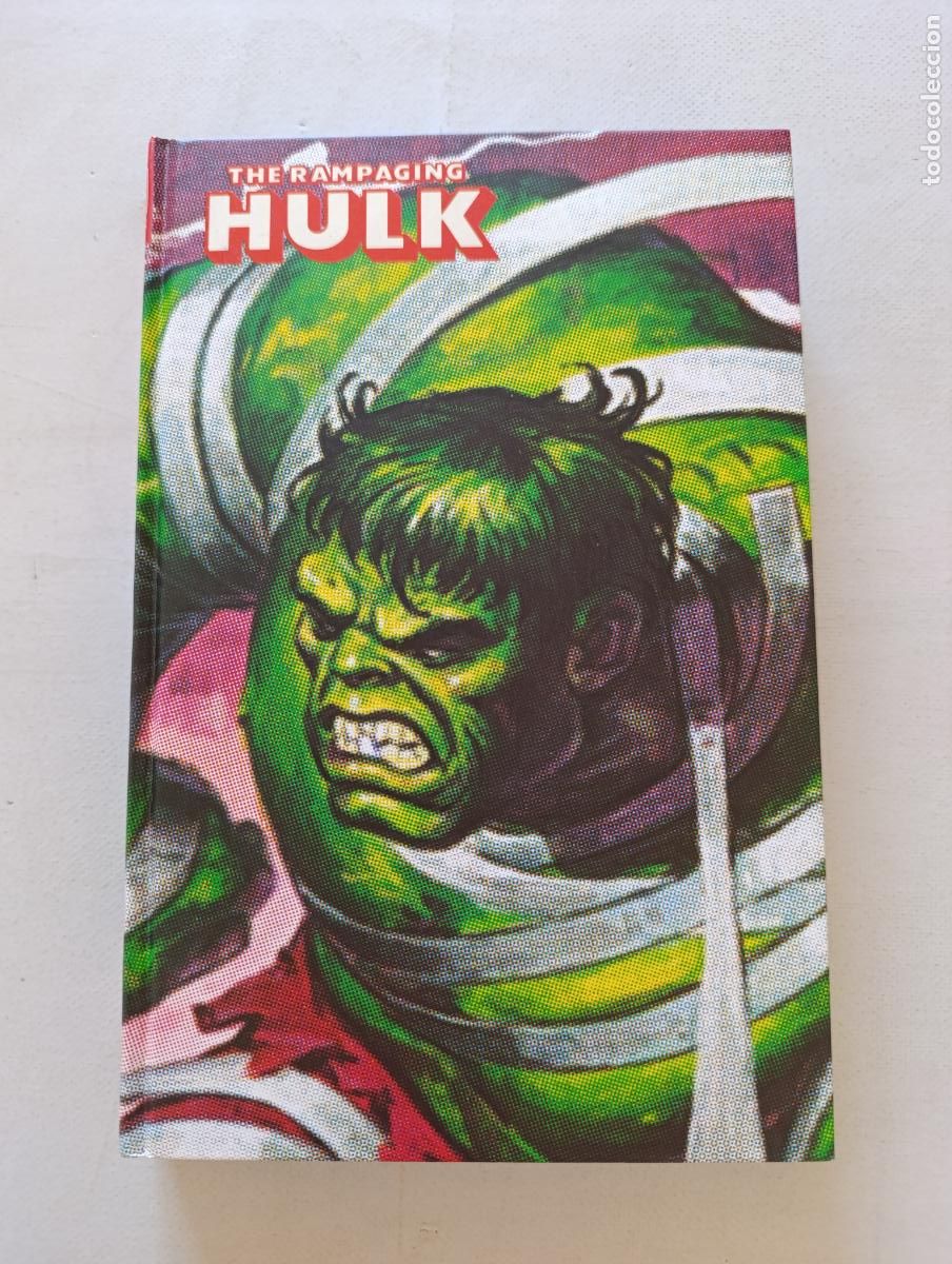 C&oacute;mics: THE RAMPAGING HULK - MARVEL LIMITED EDITION - PANINI - TAPA DURA (318w)