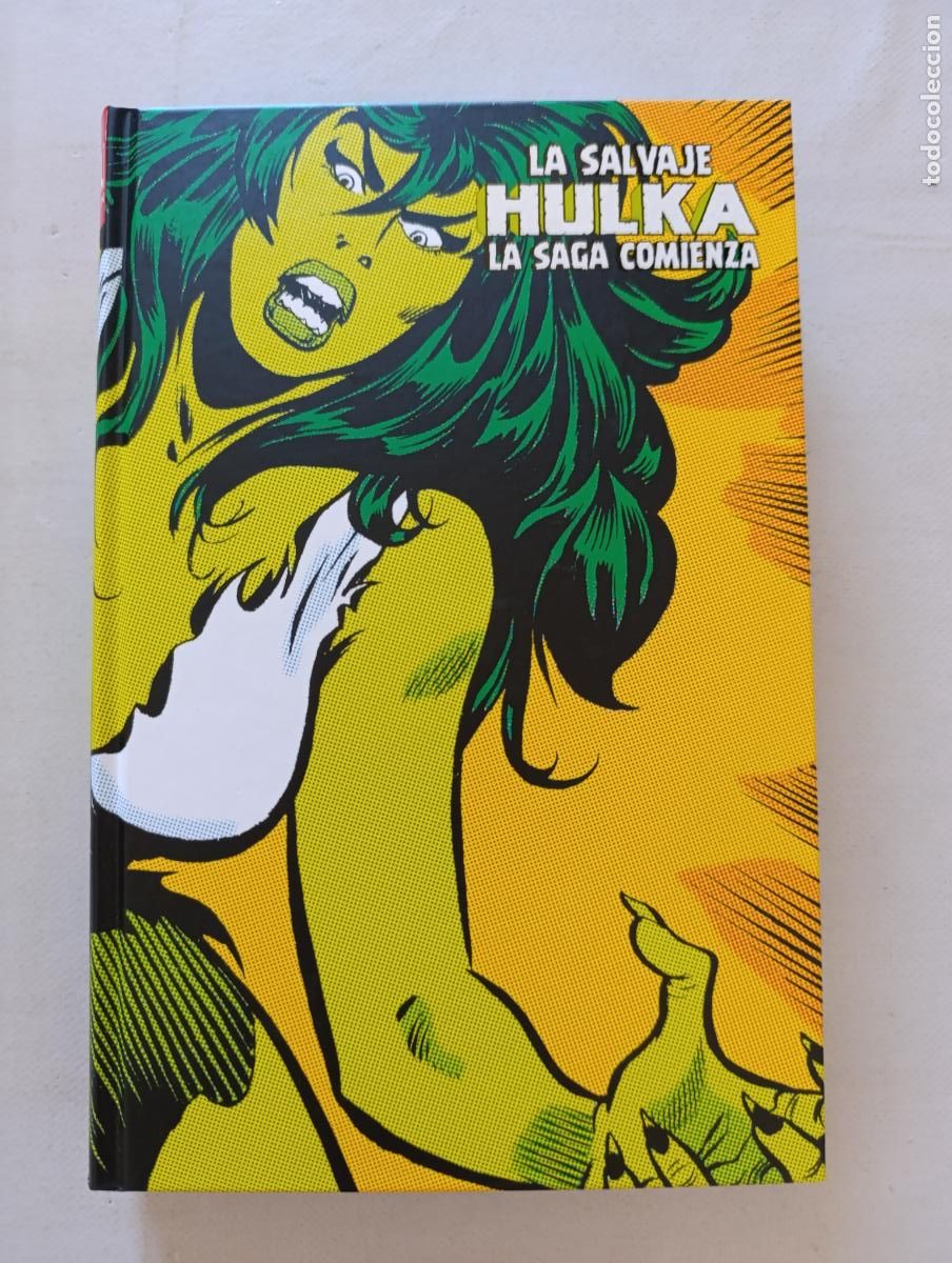 C&oacute;mics: LA SALVAJE HULKA: LA SAGA COMIENZA - MARVEL LIMITED EDITION - PANINI - TAPA DURA (318w)