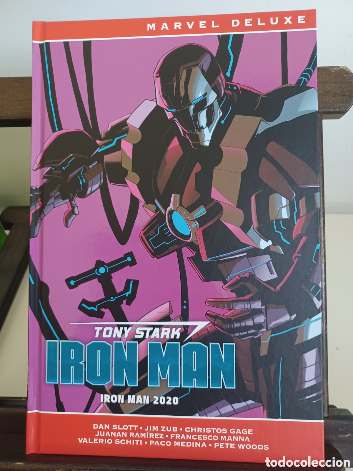 C&oacute;mics: Tony Stark: Iron Man 2 Iron Man 2020/ Marvel Deluxe/ Panini/ NUEVO A ESTRENAR