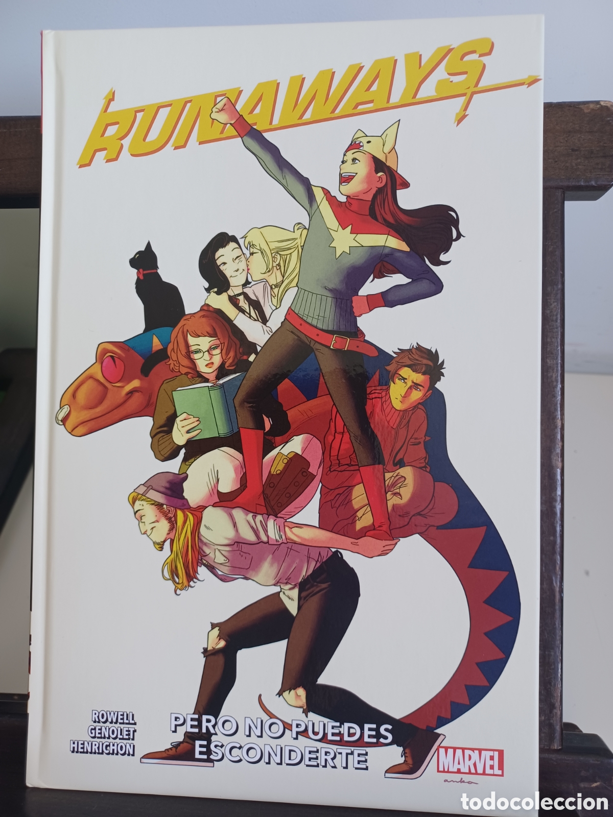 C&oacute;mics: Runaways 4 Pero no puedes esconderte/ 100% Marvel HC/ Panini/ NUEVO A ESTRENAR
