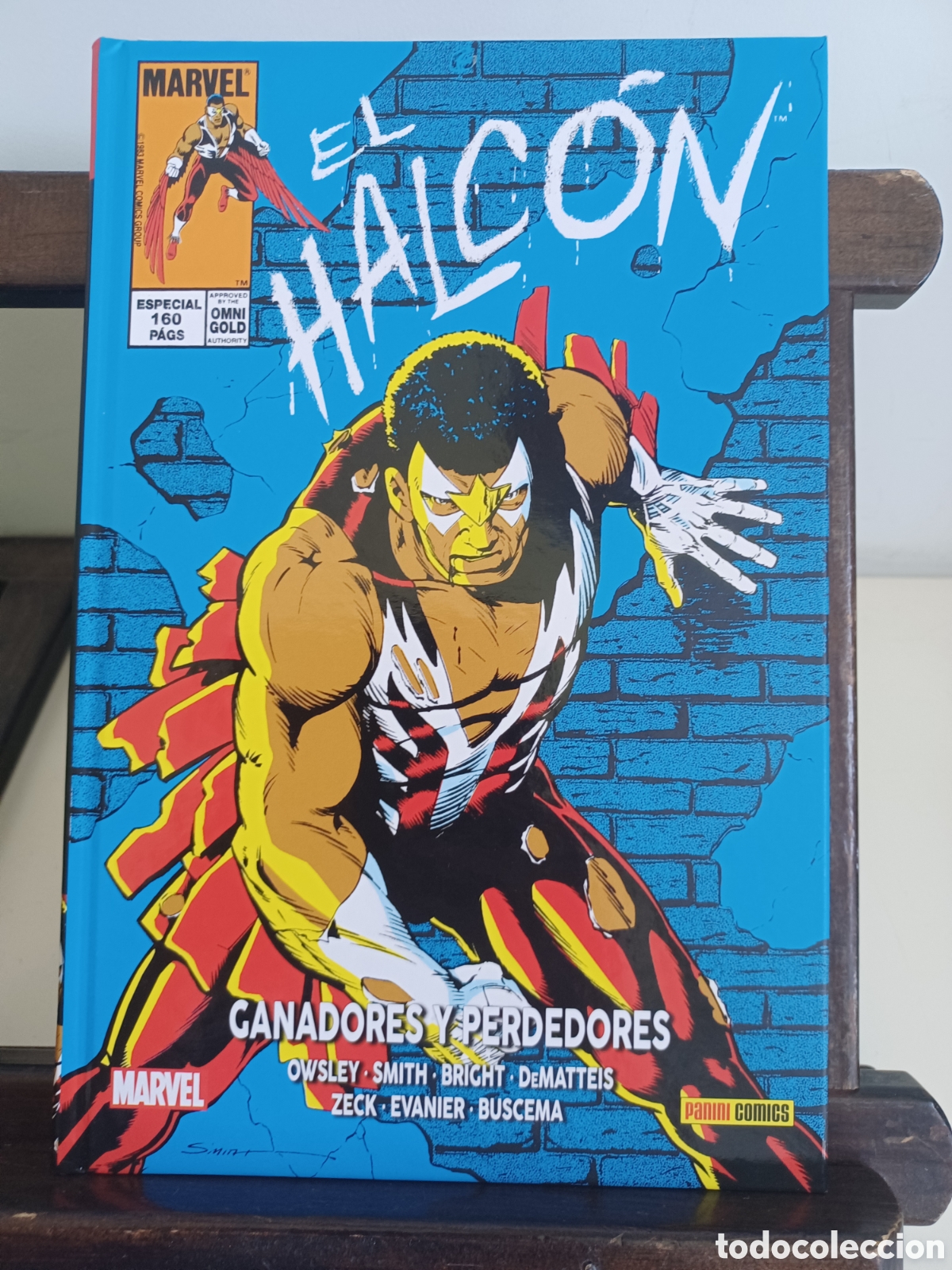 C&oacute;mics: El Halc&oacute;n. Ganadores y Perdedores/ 100% Marvel HC/ Panini/ NUEVO A ESTRENAR