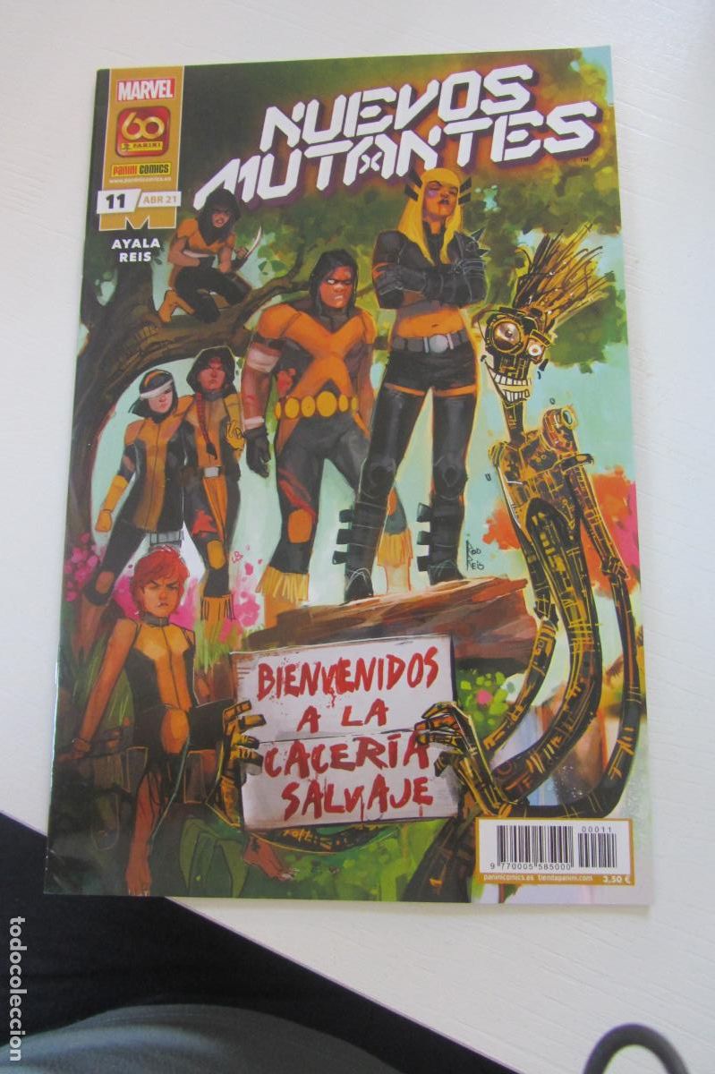C&oacute;mics: NUEVOS MUTANTES N&ordm; 11 ABR 21 MARVEL - PANINI arx362