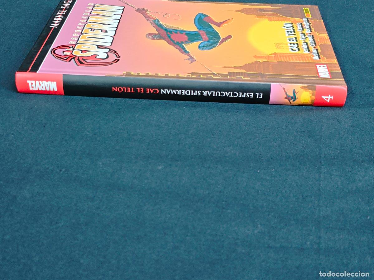 C&oacute;mics: MARVEL SAGA - EL ESPECTACULAR SPIDERMAN - CAE EL TELON - PANINI - Foto 3