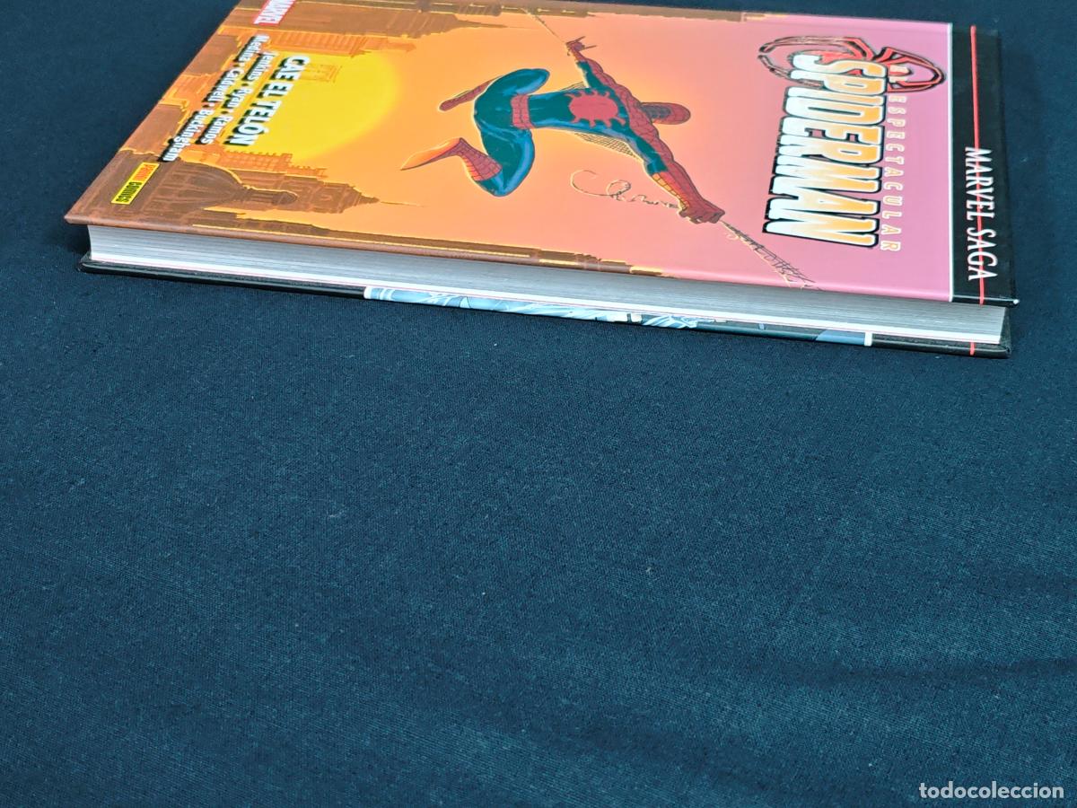 C&oacute;mics: MARVEL SAGA - EL ESPECTACULAR SPIDERMAN - CAE EL TELON - PANINI - Foto 4