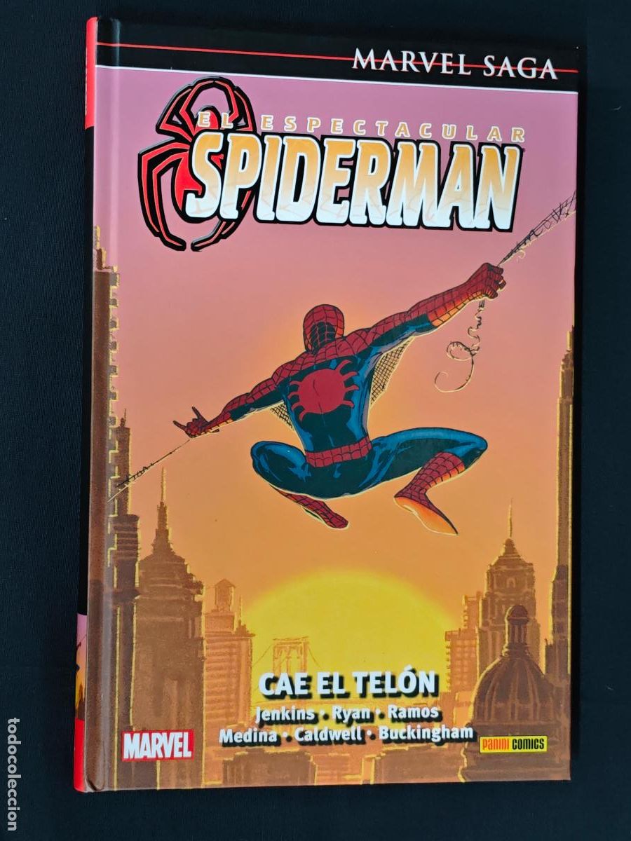 C&oacute;mics: MARVEL SAGA - EL ESPECTACULAR SPIDERMAN - CAE EL TELON - PANINI - Foto 1