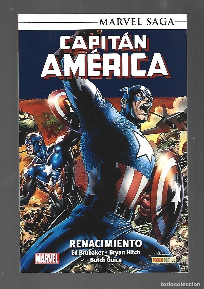 C&oacute;mics: Marvel saga, Capit&aacute;n Am&eacute;rica, 10: renacimiento, 2025, Panini, muy buen estado