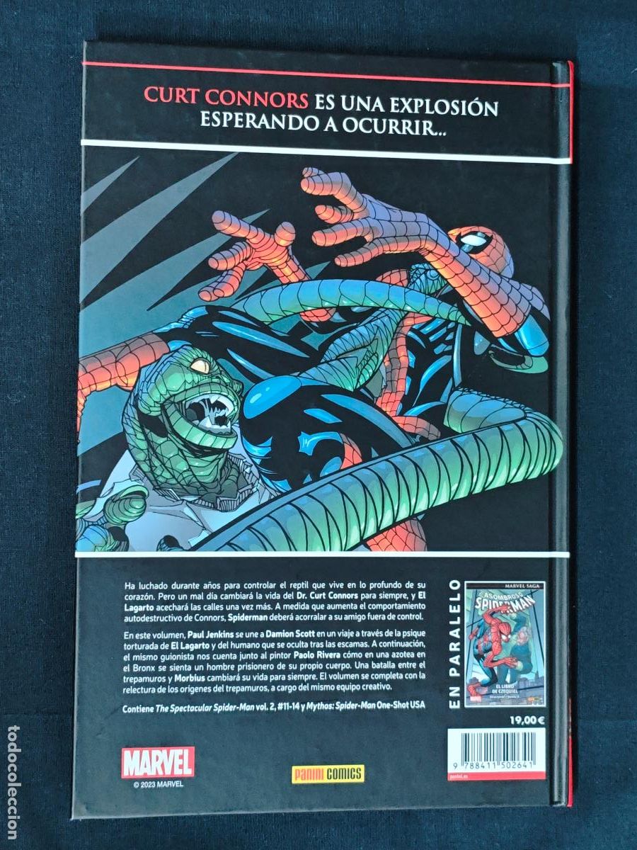C&oacute;mics: MARVEL SAGA - EL ESPECTACULAR SPIDERMAN - AQUI HAY MONSTRUOS - PANINI - Foto 2