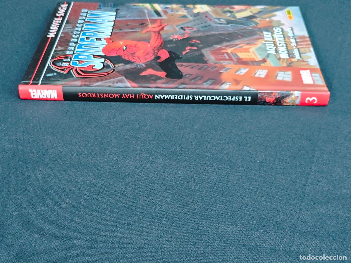 C&oacute;mics: MARVEL SAGA - EL ESPECTACULAR SPIDERMAN - AQUI HAY MONSTRUOS - PANINI - Foto 3
