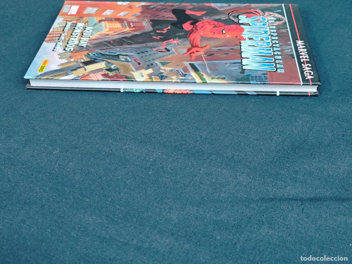 C&oacute;mics: MARVEL SAGA - EL ESPECTACULAR SPIDERMAN - AQUI HAY MONSTRUOS - PANINI - Foto 4