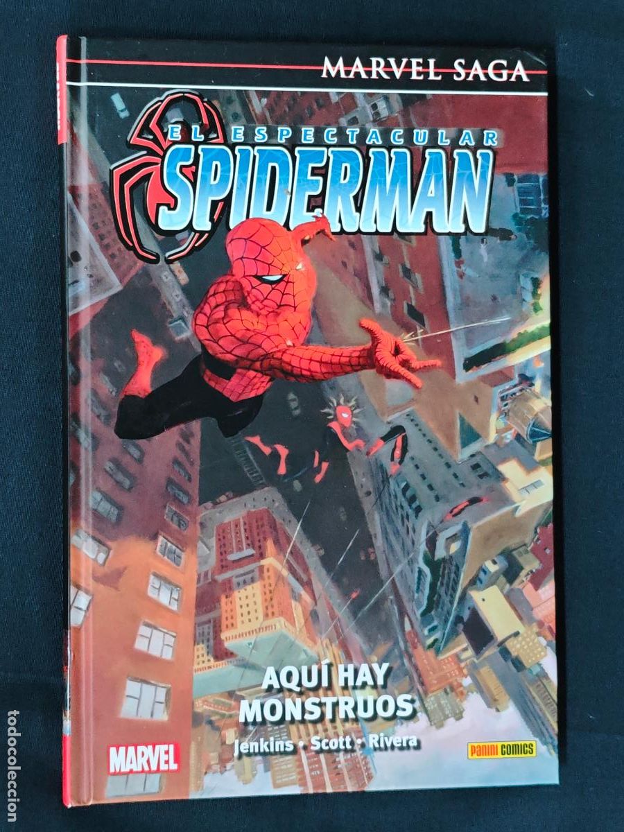 C&oacute;mics: MARVEL SAGA - EL ESPECTACULAR SPIDERMAN - AQUI HAY MONSTRUOS - PANINI