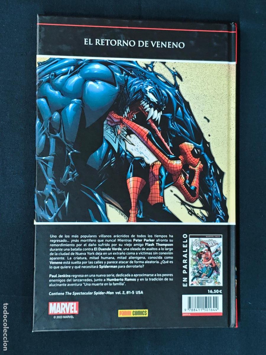 C&oacute;mics: MARVEL SAGA - EL ESPECTACULAR SPIDERMAN - EL HAMBRE - PANINI - Foto 2