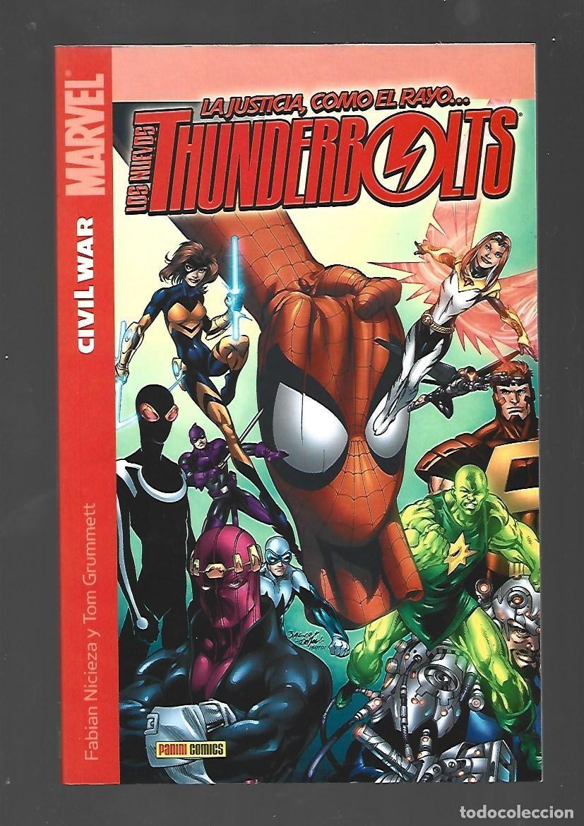 C&oacute;mics: Thunderbolts 4: Civil War, 2007, Panini, muy buen estado