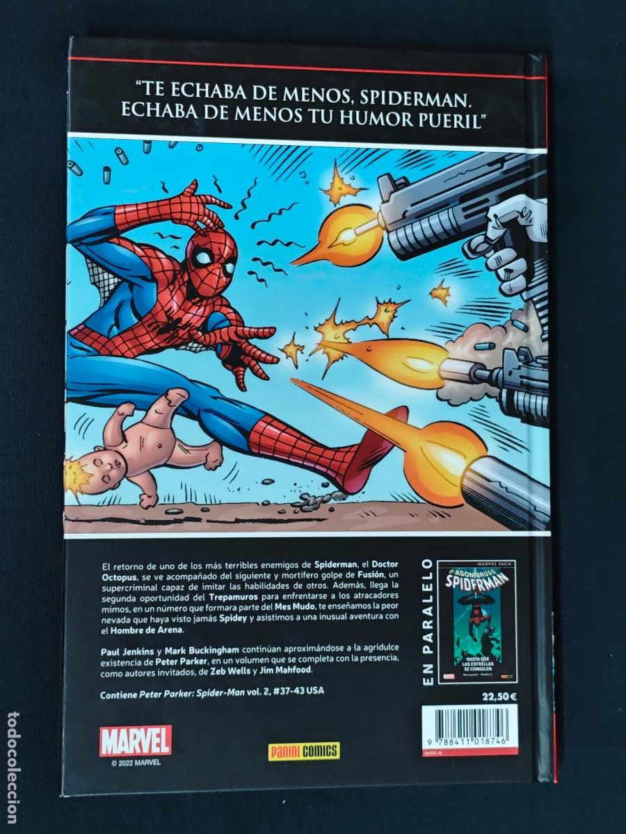 C&oacute;mics: MARVEL SAGA - PETER PARKER SPIDERMAN - OPERACION OCTOPUS - PANINI - Foto 2
