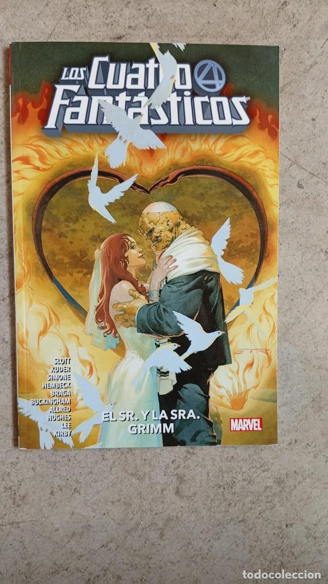 C&oacute;mics: Los 4 fant&aacute;sticos, el Sr. y la Sra. Grimm.