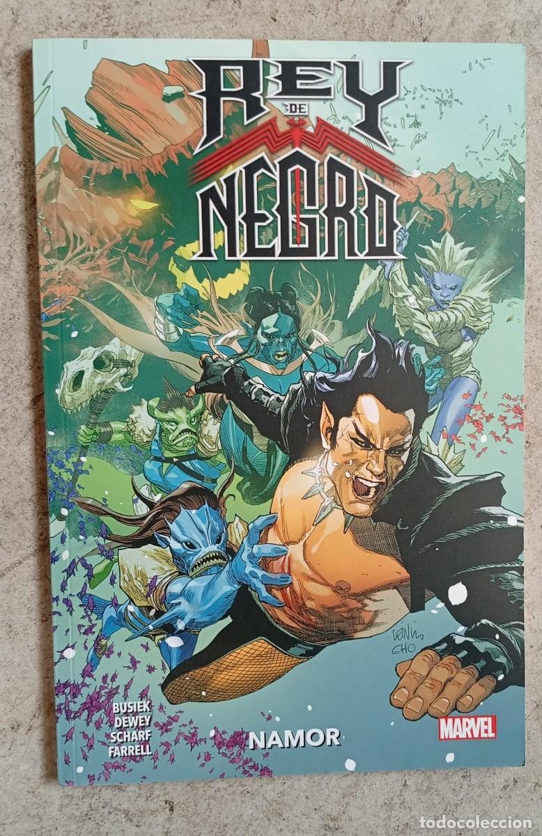 C&oacute;mics: Rey de negro, Namor.