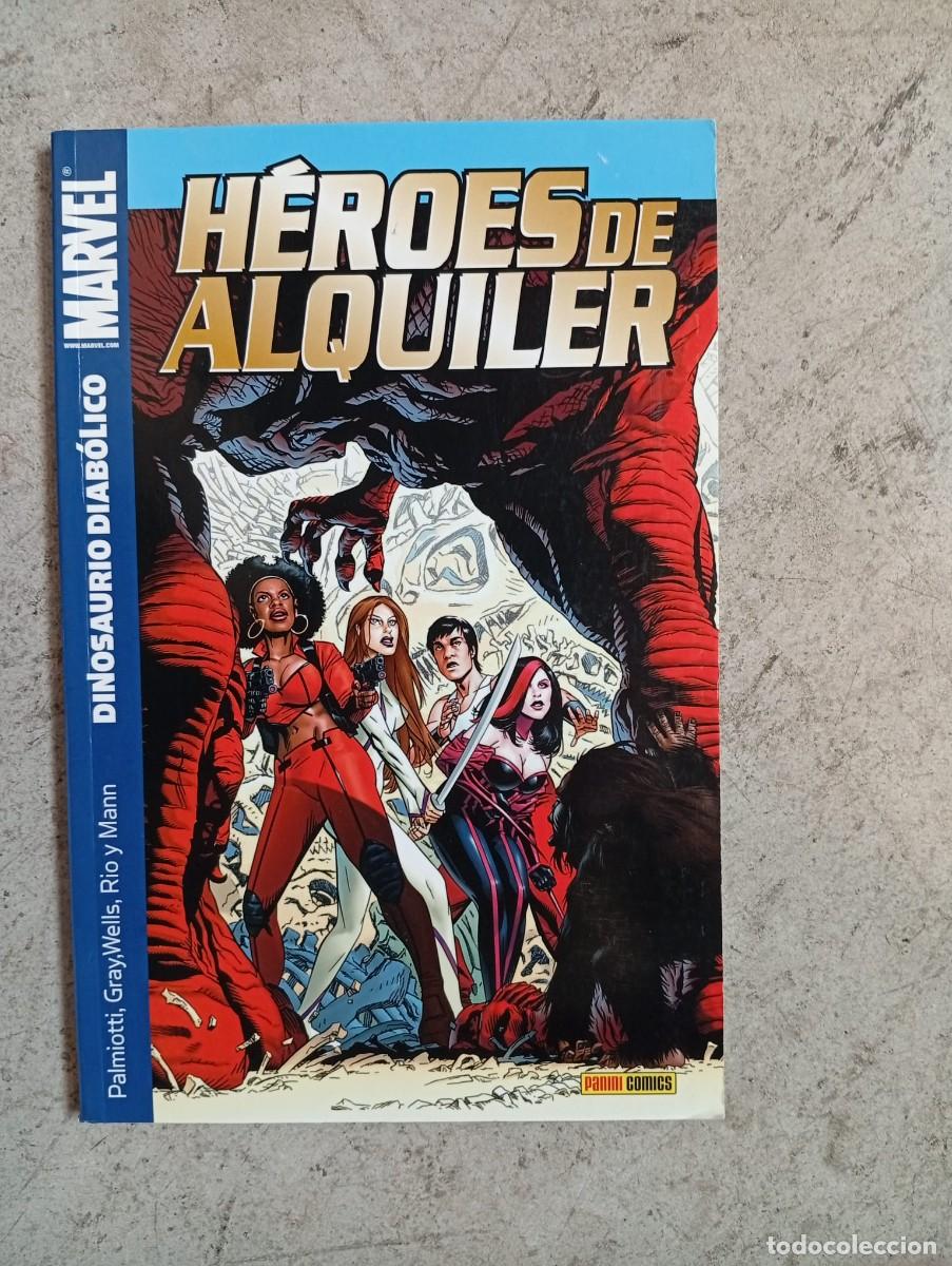 C&oacute;mics: H&eacute;roes de alquiler 2: Dinosaurio diab&oacute;lico.
