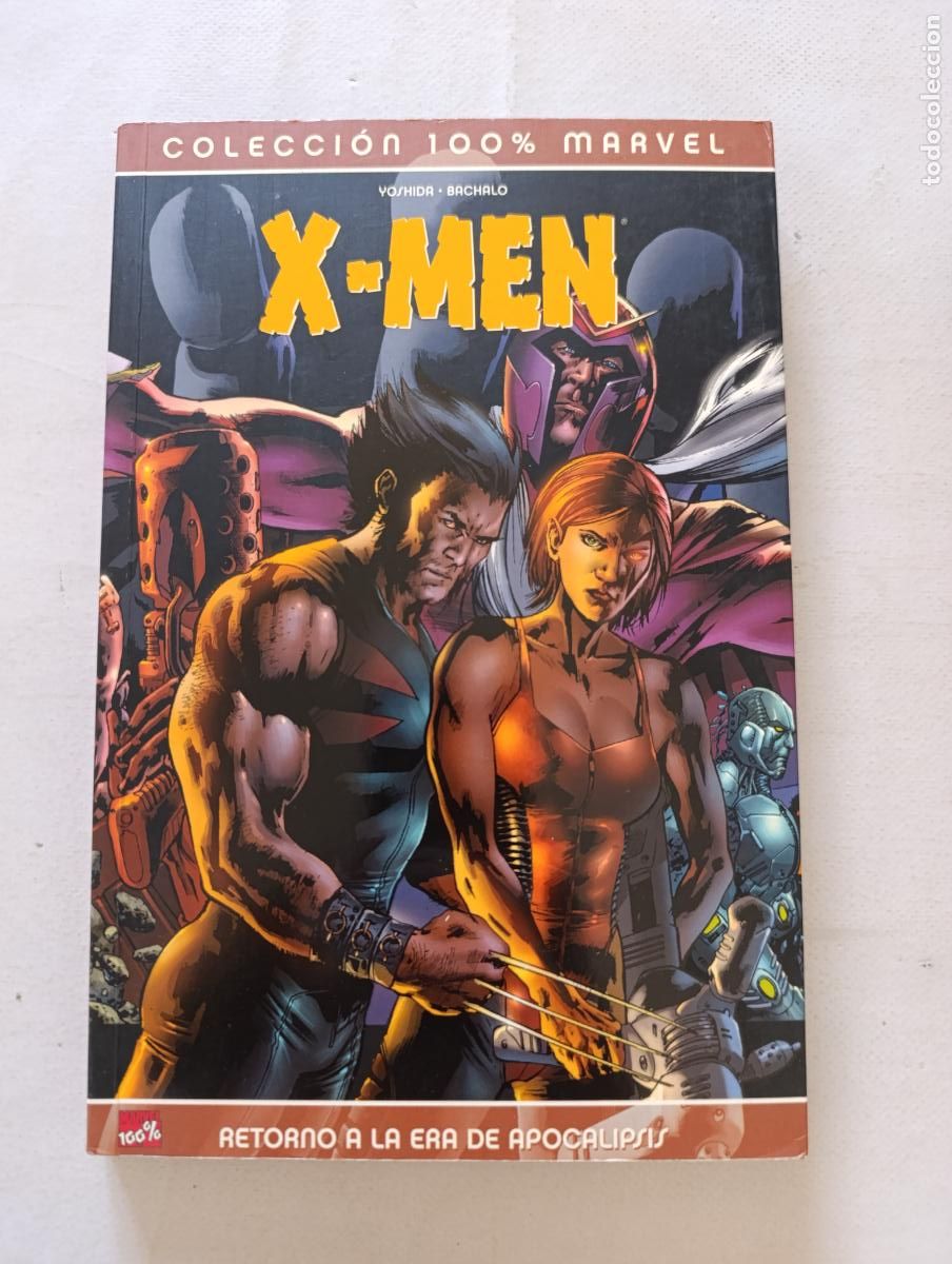 C&oacute;mics: X-MEN - RETORNO A LA ERA DE APOCALIPSIS - COLECCION 100% MARVEL - PANINI (168)