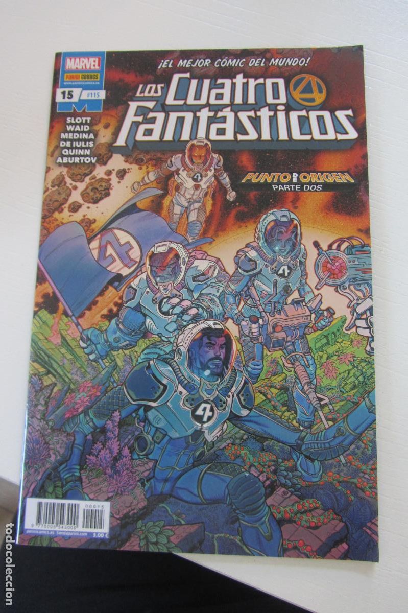 C&oacute;mics: LOS 4 CUATRO FANT&Aacute;STICOS N.115 / 15 PUNTO DE ORIGEN ( 2008/..) PANINi arx285