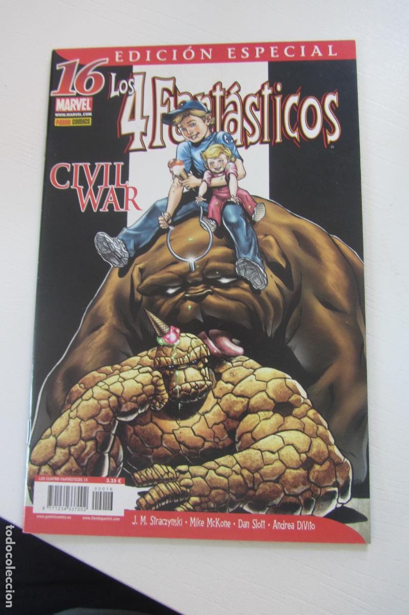 C&oacute;mics: 4 FANT&Aacute;STICOS VOLUMEN 6 EDICI&Oacute;N ESPECIAL N&ordm; 16. PANINI arx285