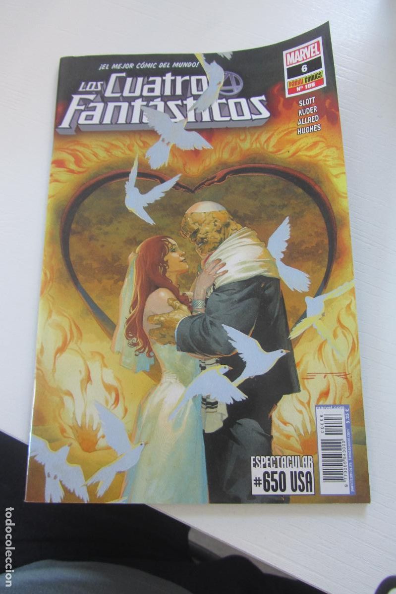 C&oacute;mics: LOS 4 FANT&Aacute;STICOS VOL.7 N&ordm; 6 / 106 ESPECTACULAR 650 USA ( 2008/2020 ). PANINI arx285