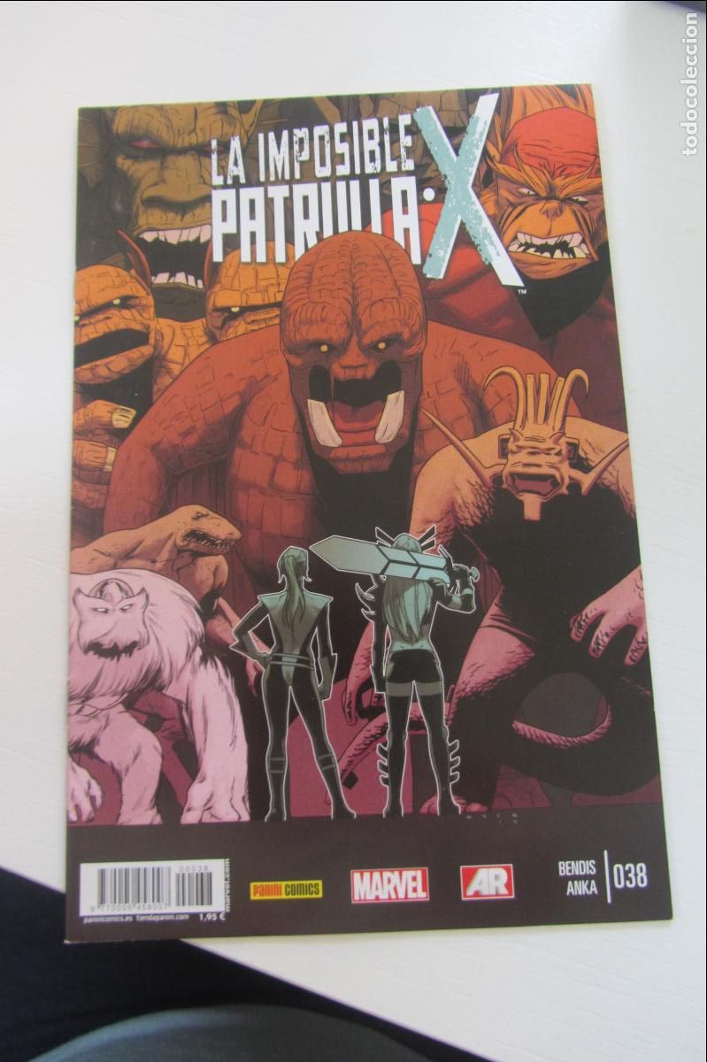 C&oacute;mics: LA IMPOSIBLE PATRULLA X N&ordm; 38 MARVEL PANINI arx285