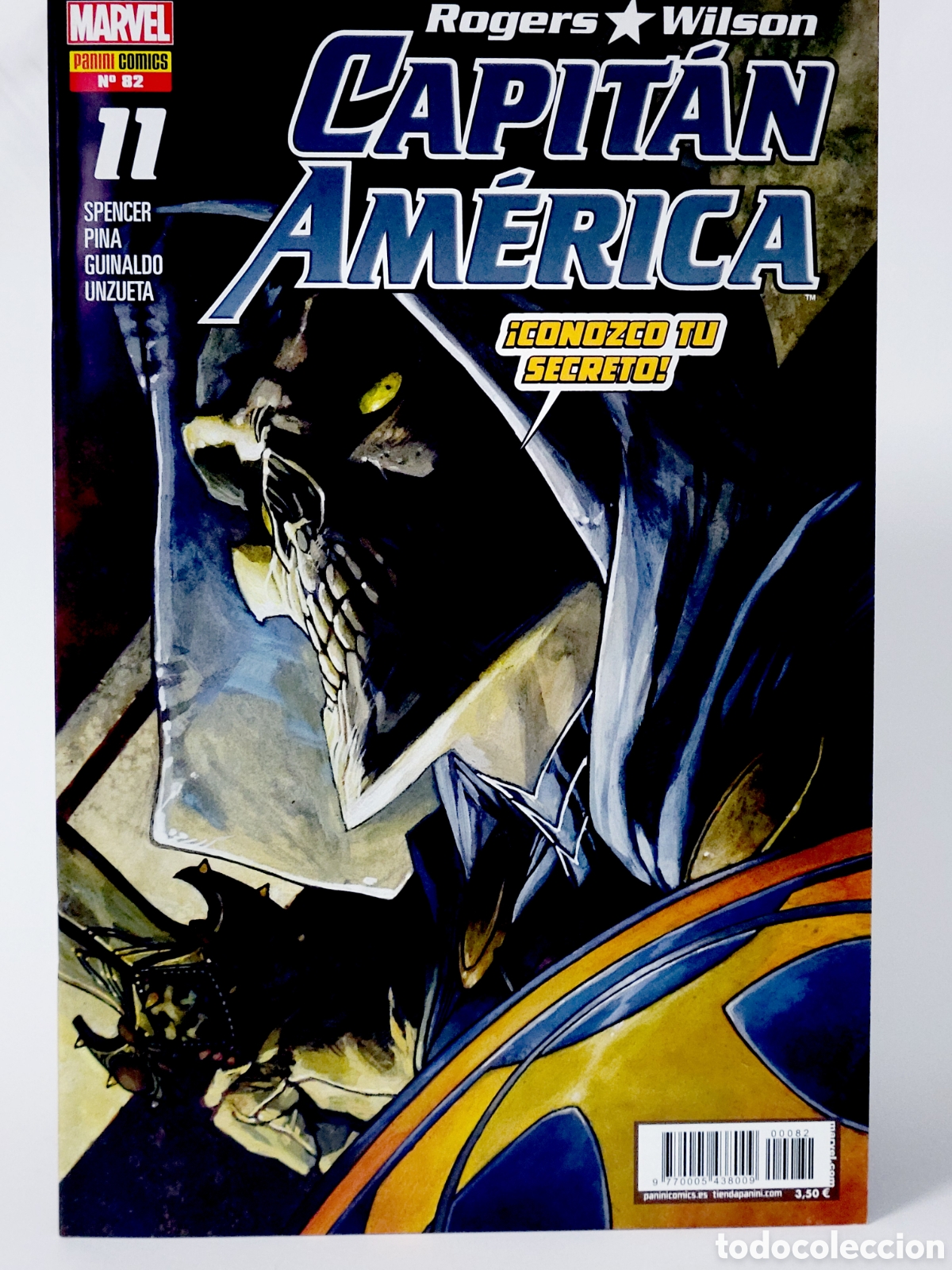 C&oacute;mics: C&Oacute;MIC CAPITAN AM&Eacute;RICA 82 ROGERS WILSON VOL.8 PANINI MARVEL VOLUMEN GRAPA DE KIOSCO