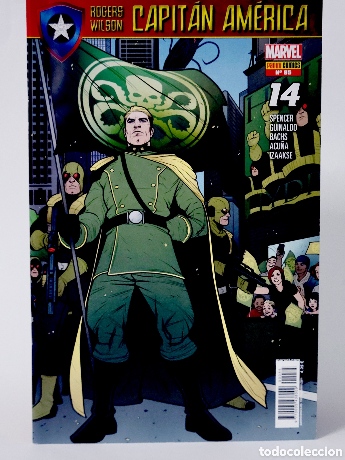 C&oacute;mics: C&Oacute;MIC CAPITAN AM&Eacute;RICA 85 ROGERS WILSON VOL.8 PANINI MARVEL VOLUMEN GRAPA DE KIOSCO