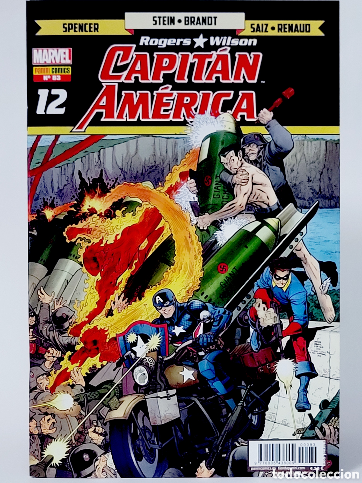 Comics: C&Oacute;MIC CAPITAN AM&Eacute;RICA 83 ROGERS WILSON VOL.8 PANINI MARVEL VOLUMEN GRAPA DE KIOSCO