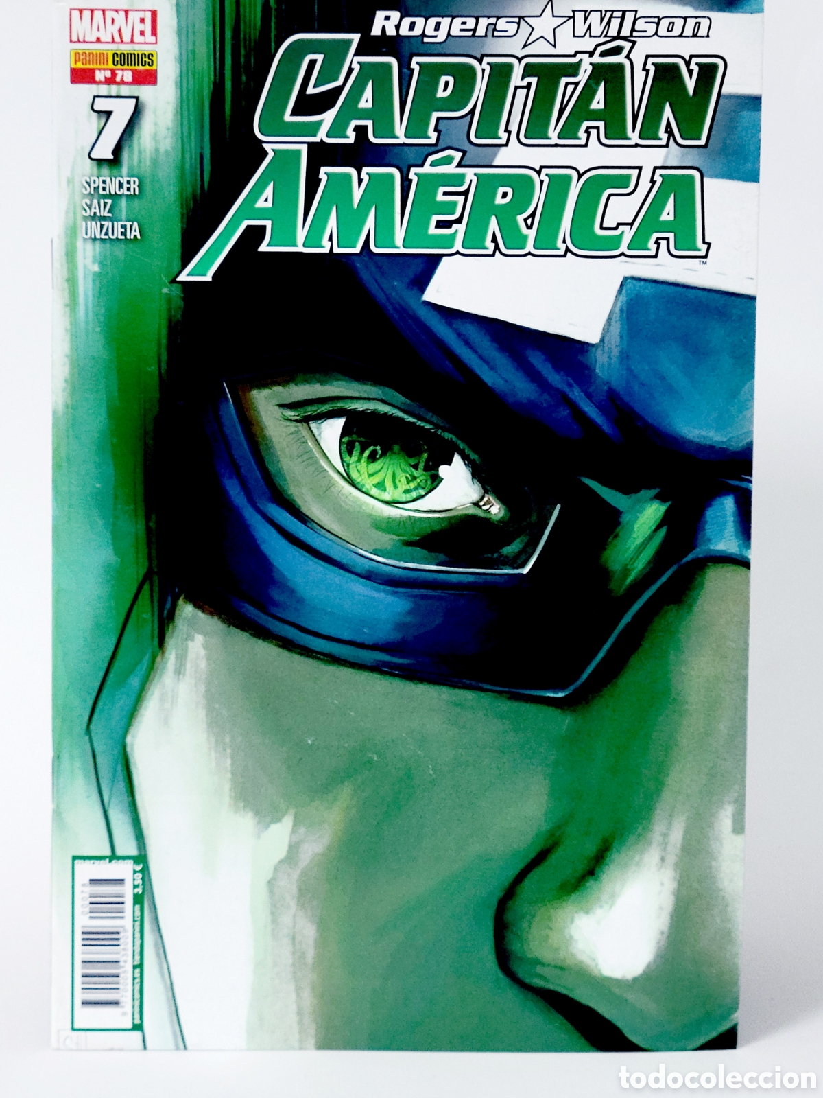 Comics : C&Oacute;MIC CAPITAN AM&Eacute;RICA 78 ROGERS WILSON VOL.8 PANINI MARVEL VOLUMEN GRAPA DE KIOSCO