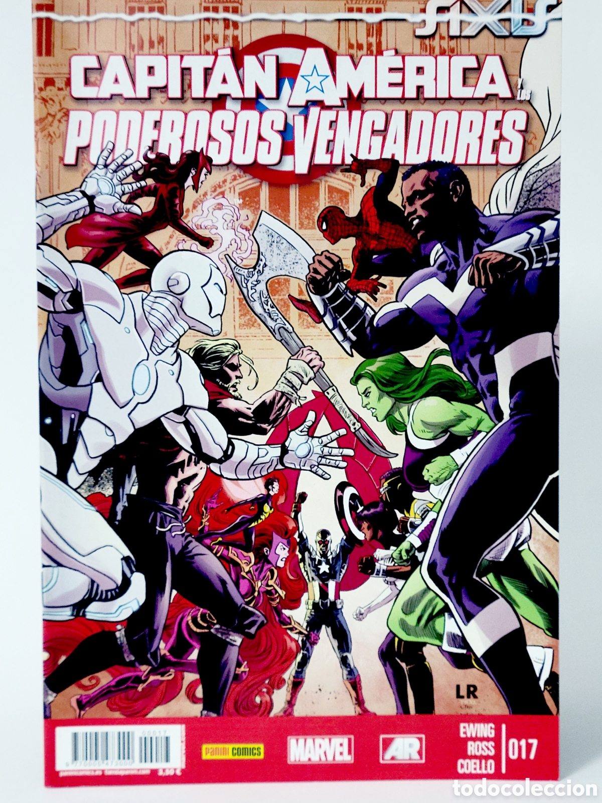 C&oacute;mics: C&Oacute;MIC CAPITAN AM&Eacute;RICA PODEROSOS VENGADORES 17 AXIS PANINI MARVEL GRAPA DE KIOSCO