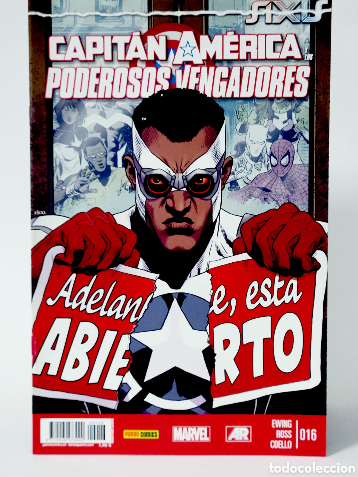 C&oacute;mics: C&Oacute;MIC CAPITAN AM&Eacute;RICA PODEROSOS VENGADORES 16 AXIS PANINI MARVEL GRAPA DE KIOSCO