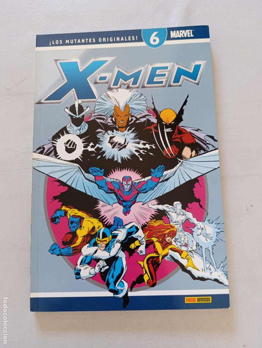 C&oacute;mics: X-MEN N&ordm; 6 - COLECCIONABLE - MARVEL - PANINI (244)