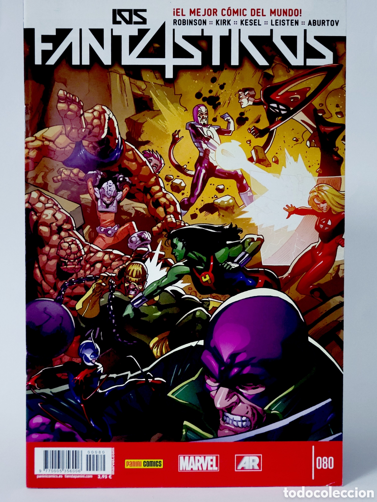 C&oacute;mics: C&Oacute;MIC LOS 4 CUATRO FANT&Aacute;STICOS 80 VOL 7 PANINI VOLUMEN MARVEL GRAPA DE KIOSCO