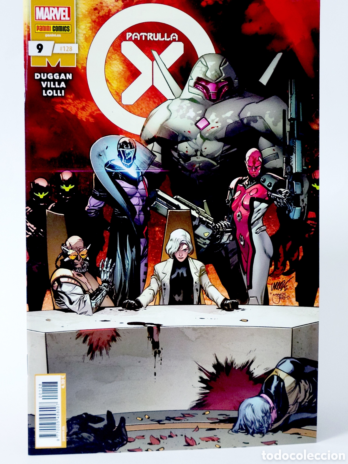 C&oacute;mics: C&Oacute;MIC PATRULLA X 128 PANINI 9 MARVEL GRAPA DE KIOSCO