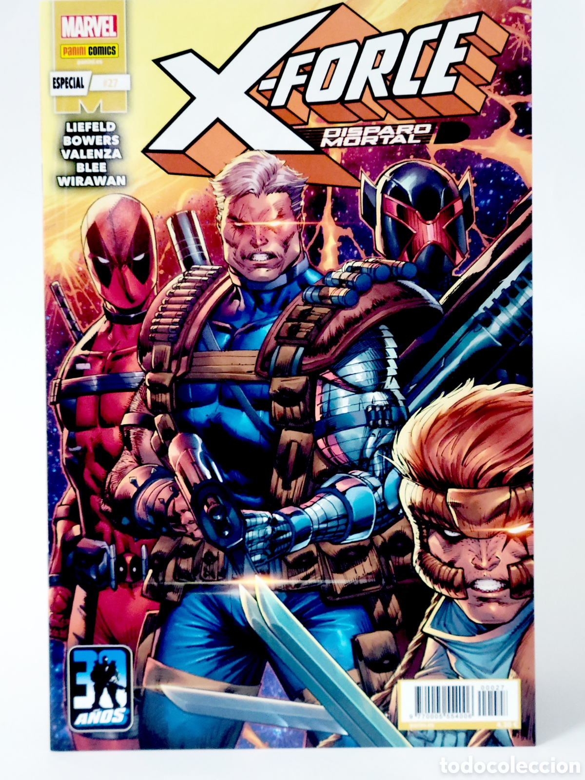 C&oacute;mics: C&Oacute;MIC X-FORCE 27 ESPECIAL DISPARO MORTAL MAYO 2022 PANINI MARVEL GRAPA DE KIOSCO
