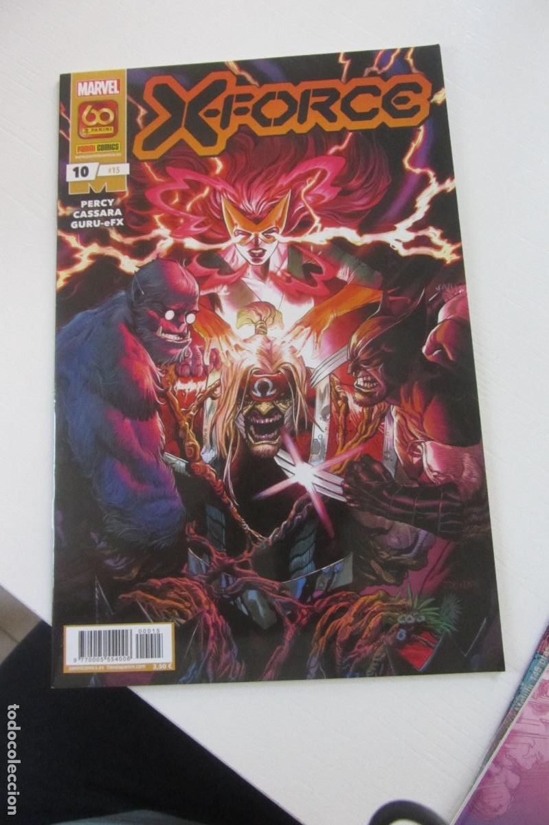 C&oacute;mics: X-FORCE N&ordm; - 15 - 10 Decimoquinta entrega: Guerra de trincheras MARVEL PANINI 2020 arx88