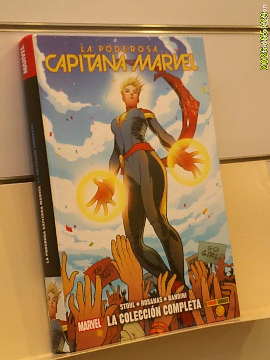 C&oacute;mics: LA PODEROSA CAPITANA MARVEL LA COLECCION COMPLETA - PANINI OFERTA