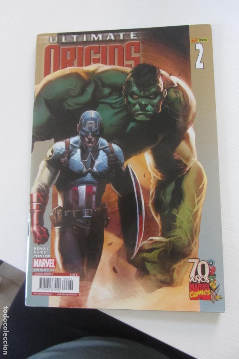 C&oacute;mics: ULTIMATE ORIGINS N&ordm; 2 MARVEL PANINI BUEN ESTADO arx90