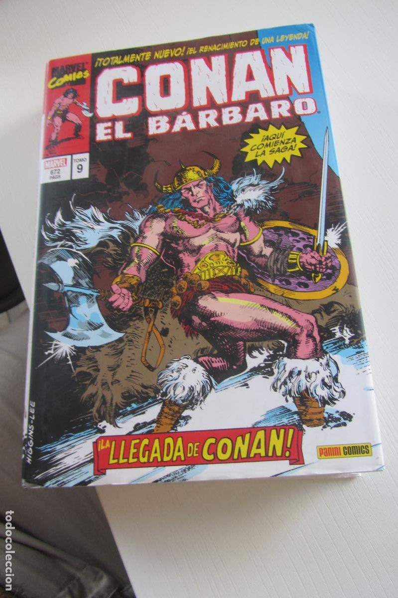 C&oacute;mics: CONAN EL BARBARO LA ETAPA MARVEL ORIGINAL N&ordm; 9 OMNIBUS -PANINI - CARTONE