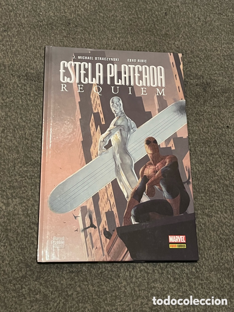 C&oacute;mics: ESTELA PLATEADA. REQUIEM. J. Michael Straczynski, Esad Ribic. Panini Comics. Marvel Graphic Novels