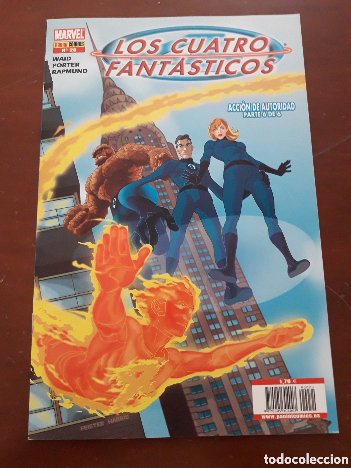C&oacute;mics: LOS 4 FANTASTICOS N&Uacute;MERO 20. EXCELENTE ESTADO