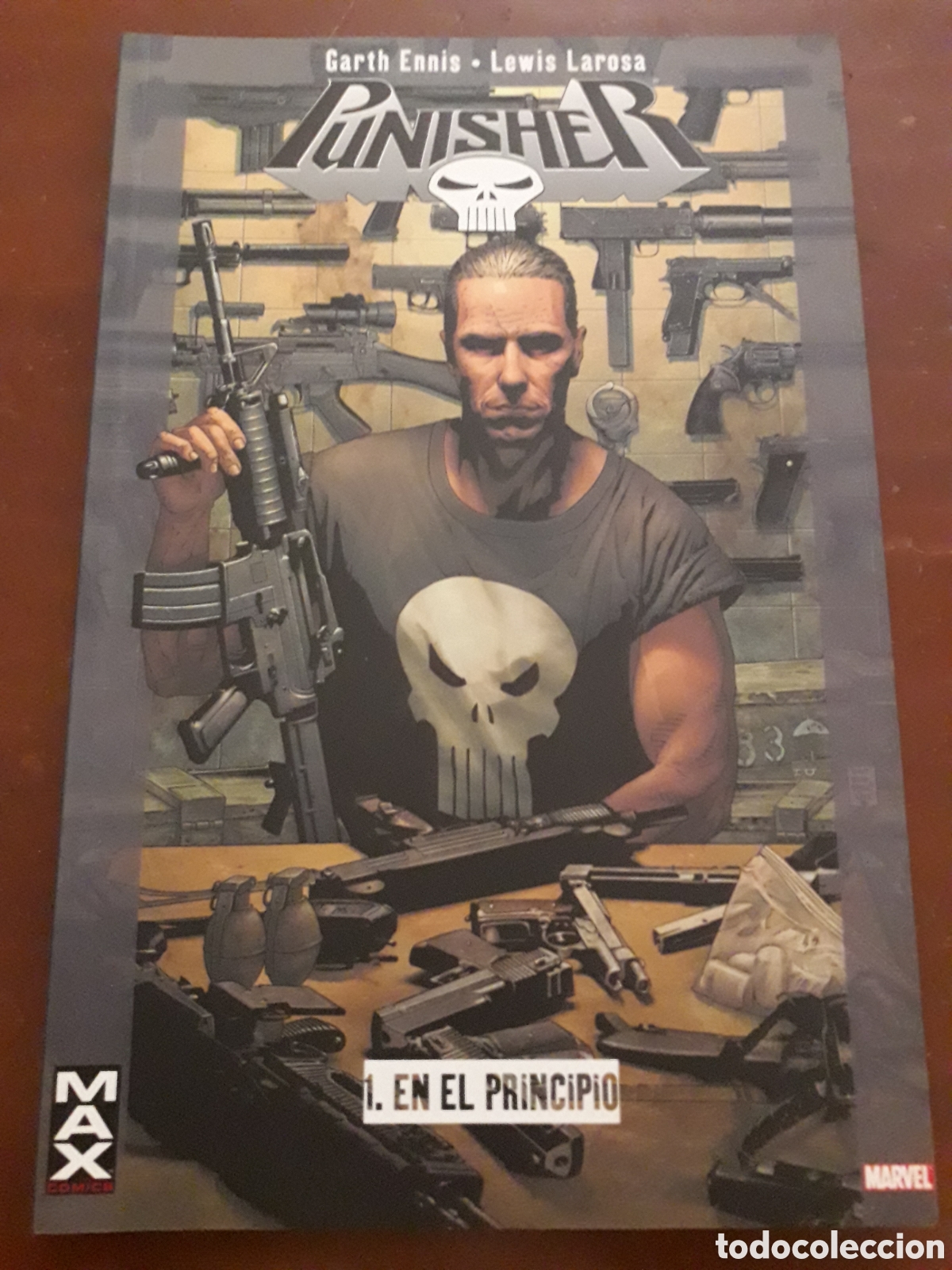 C&oacute;mics: PUNISHER MAX. TOMO 1. EN EL PRINCIPIO. EXCELENTE ESTADO